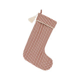 Christmas Stocking | Brick Gingham