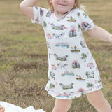 Charleston Girls Night Gown - White