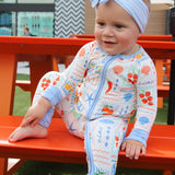 Ciao Baby Bamboo Zip Pajamas