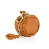 Cognac Diaper Bag Pod Keychain