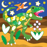 Color-By-Dots Dinosaurs