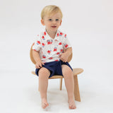 Crabby Cuties Polo Shirt and Short Set