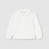 Off White Basic Polo Shirt