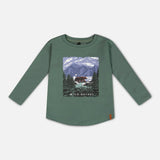 Long Sleeve Jersey Tshirt - Dark Forest