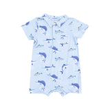 Polo Shortie - Deep Blue Sea Fishing