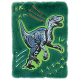 Dinosaur Glow Fuzzy Journal