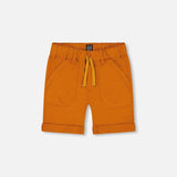 Dusty Orange Stretch Twill Short