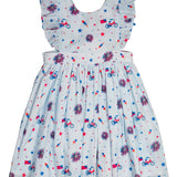 Blue Patriotic Penny Dress