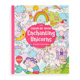 Color-in' Book | Enchanting Unicorns