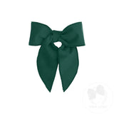 Medium Velvet Bowtie with Twisted Wrap and Whimsy Tails