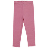 Girls Leggings - Fushia Stripe Knit