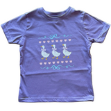 Purple Goosie Love Tee