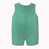 Seersucker Gingham Green Jon Jon