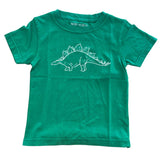 S/S Green Stegosaurus T-Shirt