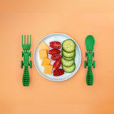 Constructive Eating - Set of 2 Tractor Utensils