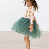 Harvest Florals L/S Tutu Dress