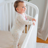 Heart Bamboo Convertible Footie