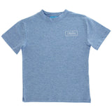 Logo Tee - Retriever on Heathered Blue