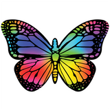 Scratch Art Butterflies 6pk