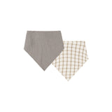 Bandana 2 Pack | Indigo Gingham and Cinnamon Plaid