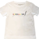 S/S White Kindergarten Multi T-Shirt