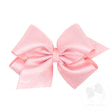 Mirror Dot and Grosgrain Overlay Hair Bow