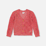 Knit Cardigan - Magenta