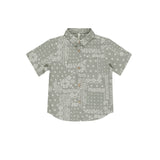 Collared Short Sleeve Shirt | Laurel Bandana