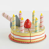 Sliceable Birthday Cake and Candles