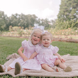 Light Pink Smocked Bunny Dress