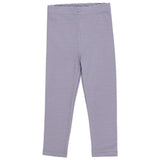 Girls Leggings - Lilac Stripe Knit