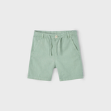 Boy Drawstring Linen Shorts