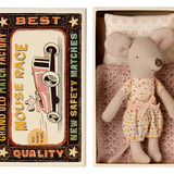 Little Sister Mouse in Matchbox