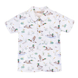 Mallard Ducks Tee Collar Polo