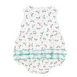 Mallard Pond Printed Ruffle Sleeveless Bubble