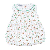 Mallard Pond Printed Ruffle Sleeveless Bubble