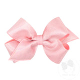 Mirror Dot and Grosgrain Overlay Hair Bow