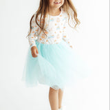 Pumpkin Spice Pups L/S Tutu Dress