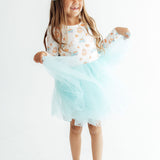 Pumpkin Spice Pups L/S Tutu Dress