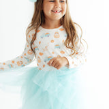 Pumpkin Spice Pups L/S Tutu Dress