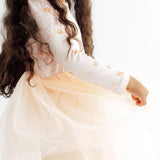 Gingham Pumpkins L/S Tutu Dress