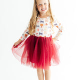 Hello Fall L/S Tutu Dress