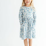 Oopsie Daisy L/S Pocket Twirl Dress