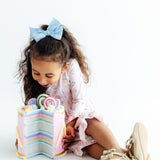 Party Time L/S Ruffle Hem Twirl Dress