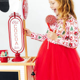 Deck the Halls L/S Tutu Dress