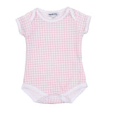 Baby Checks Bodysuit - Pink