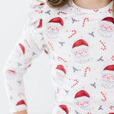 Mistletoe Magic Long Sleeve Ruffle Tee