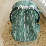 Mudcloth Classic Muslin Car Seat Cover