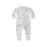 Zip Long Sleeve Sleeper Footie || Narwhals