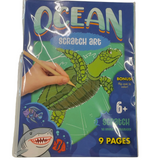 Scratch Art Cards - Ocean